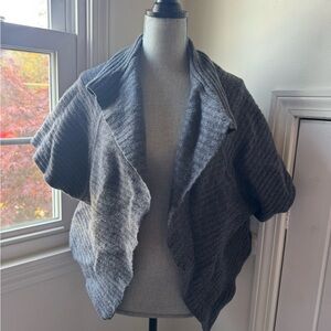 Talbots Wool Kimono Open Cardigan